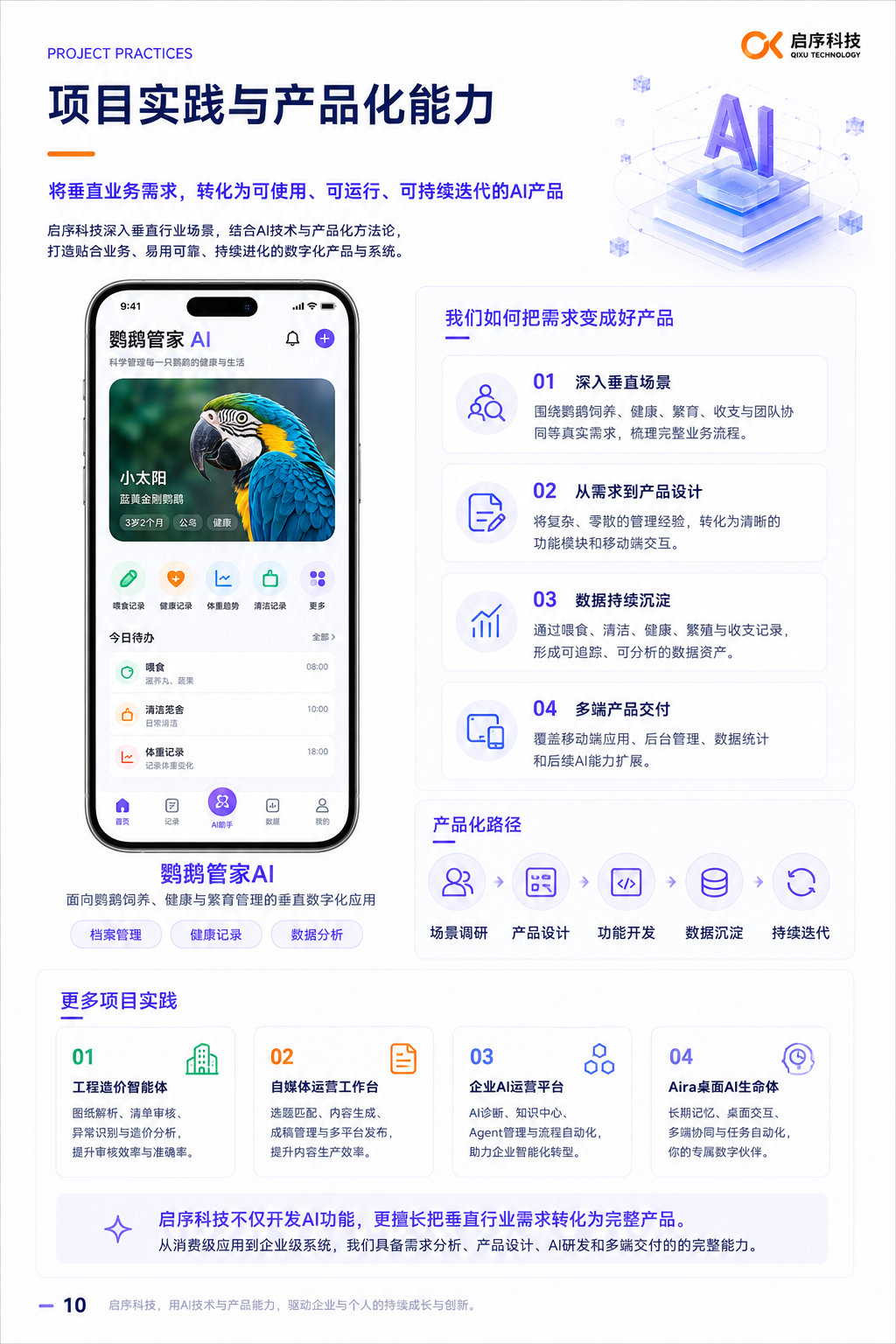 启序科技宣传手册第 10 页