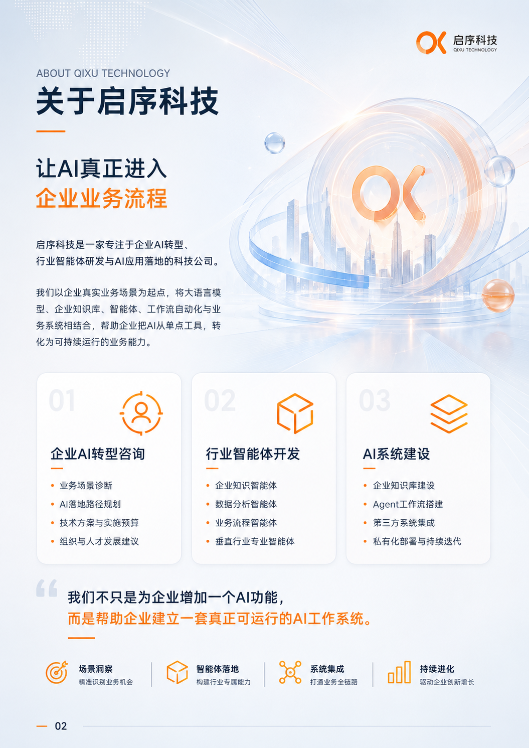启序科技宣传手册第 2 页